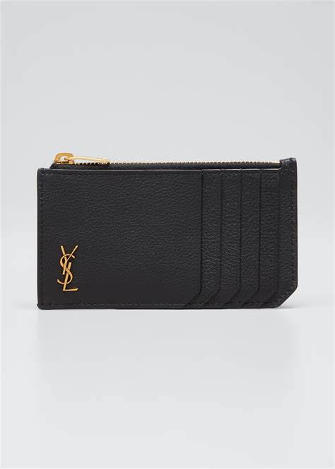 ysl tiny monogram wallet|ysl card wallet.